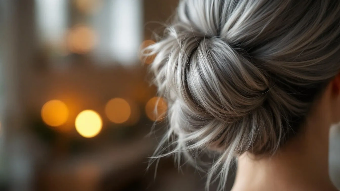 Capelli grigi chic senza tinta né parrucchiere: la guida per uno stile naturale e sofisticato