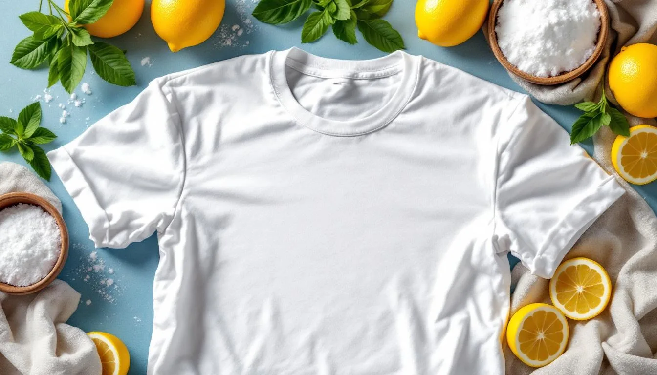 Né candeggina né aceto: scopri il rimedio naturale che sbianca efficacemente le ascelle delle tue magliette
