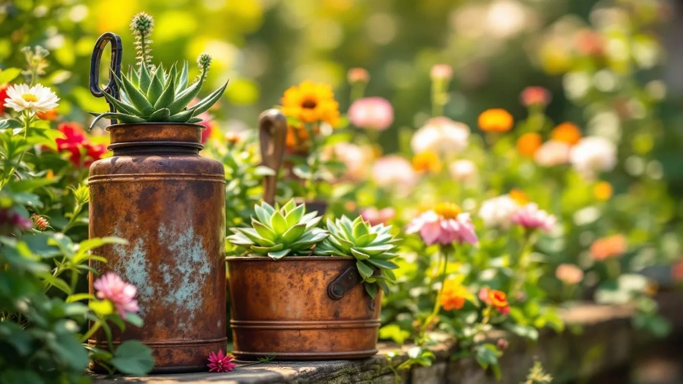 Non gettate via i vostri vecchi thermos: diventano alleati indispensabili per il giardino