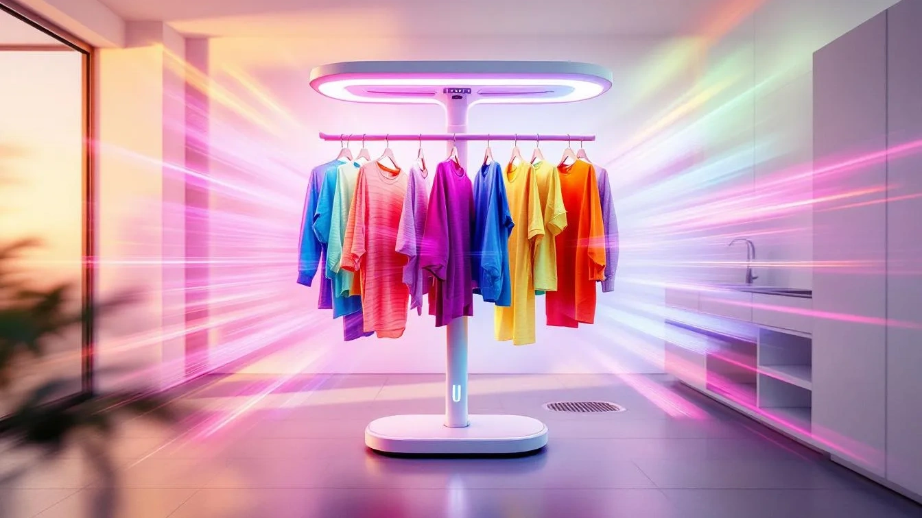 Un esperto svela il segreto dello stendino elettrico che asciuga i vestiti in poche ore